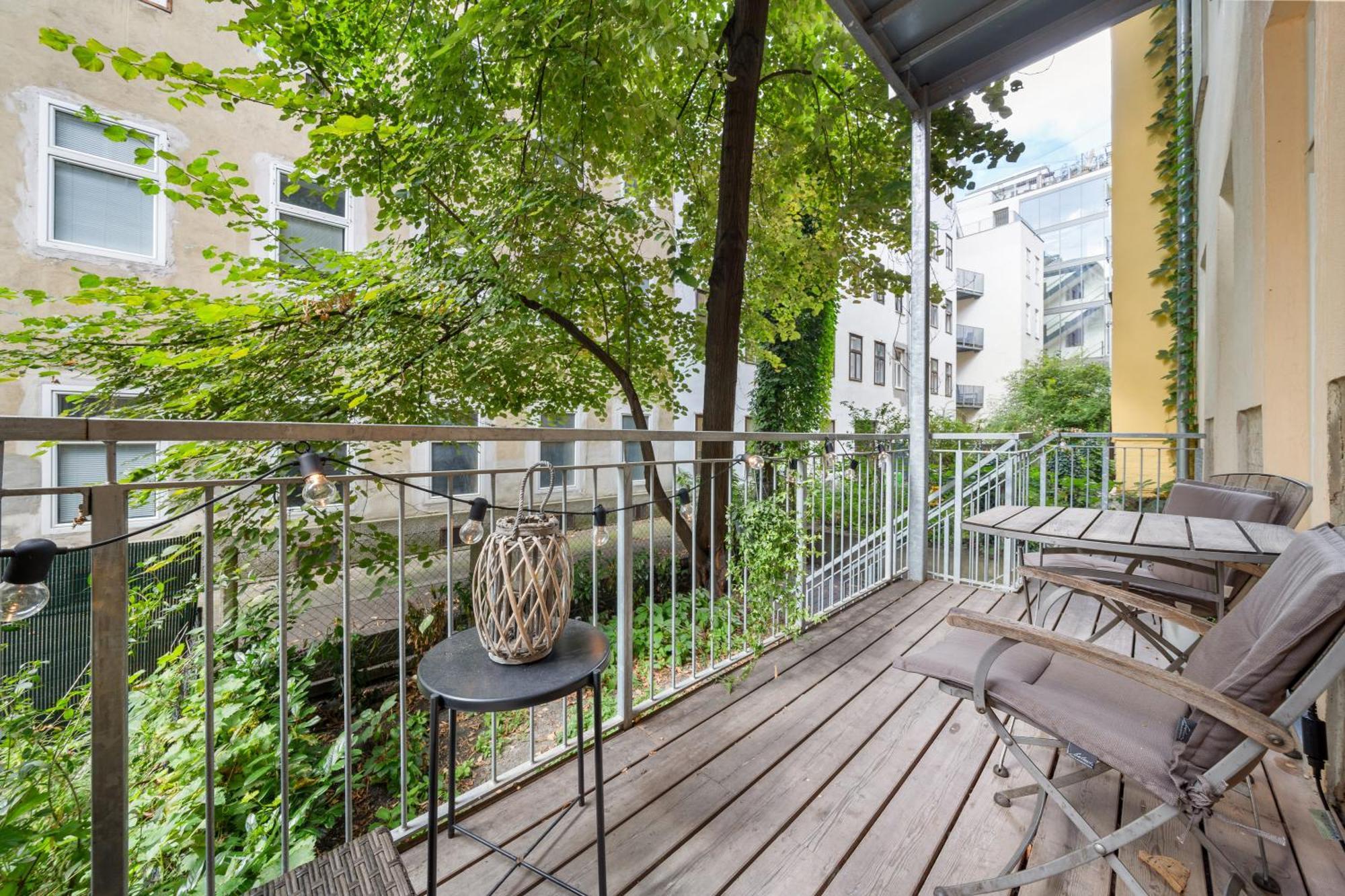 Central Vienna Apartment With Garden View Exterior foto